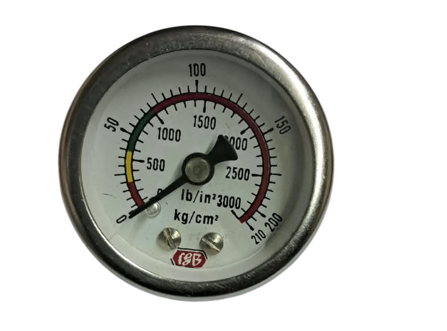 11/2"dial0-3000 psi 1/8 bsp   b/c complete ss