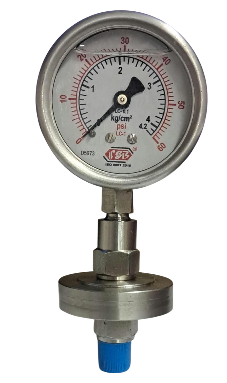 Welded Diaphragm Pressure Gauge Manufactured by FGB in India