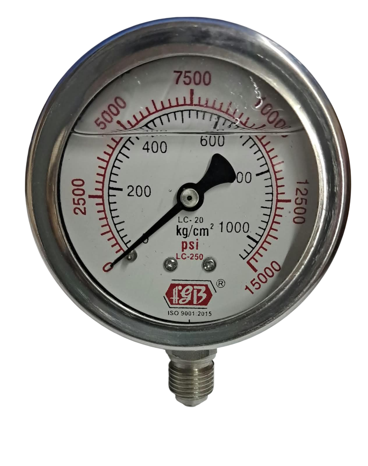 Stainless Steel Pressure Gauge Manufactured by FGB in India