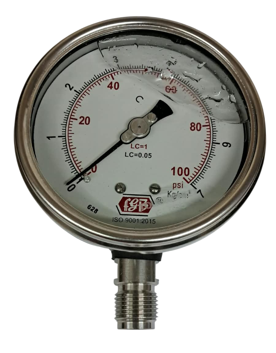 Analog Hydraulic Pressure Gauge